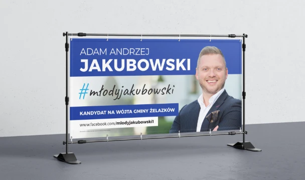 Baner Adam Jakubowski