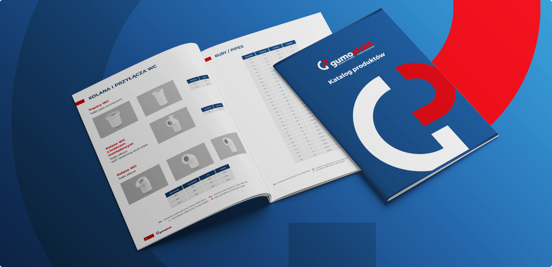 Katalog Gumoplast – profesjonalna prezentacja produktów z zakresu rolki i uszczelki PVC. Nowoczesny design, przejrzystość i szczegółowe informacje o produktach.