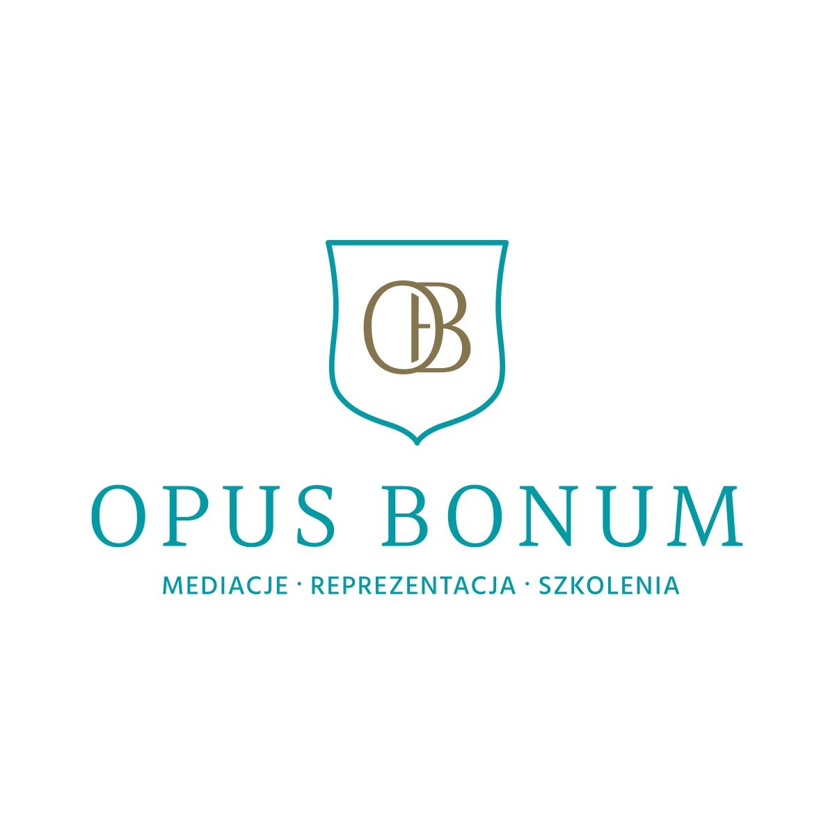 Logo Opus Bonum symbolizuje profesjonalizm i zaufanie.